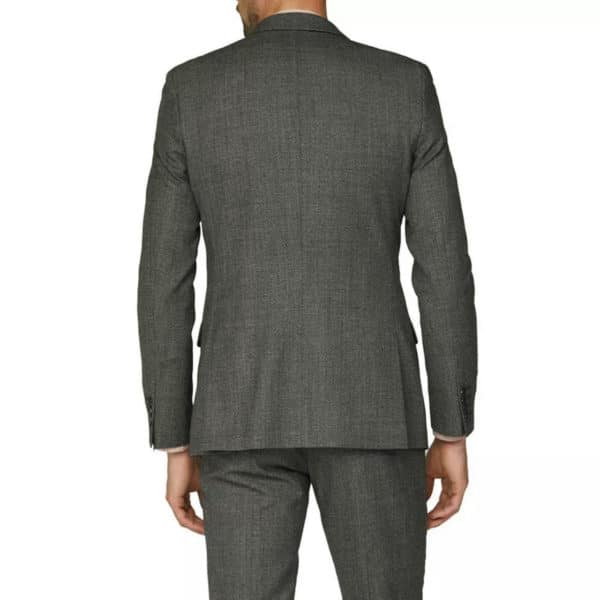 canali gray wool suit