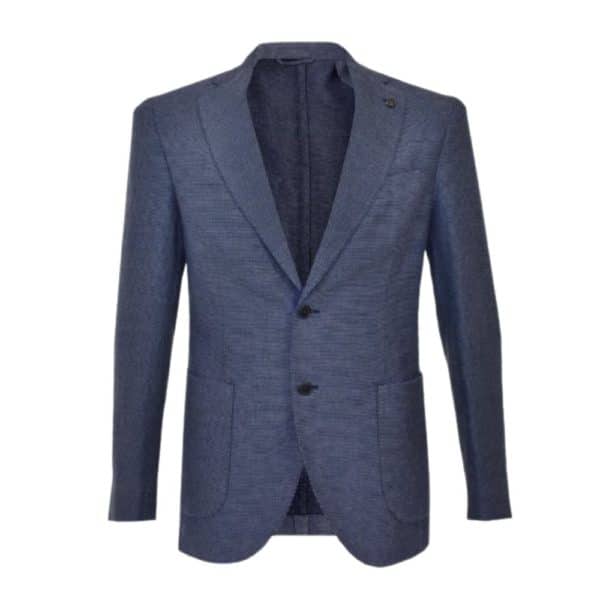 hackett blue pique