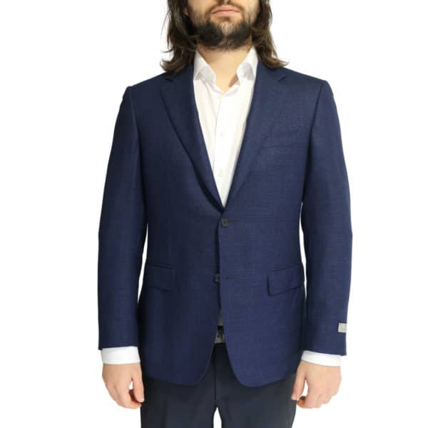 Canali jacket navy fine