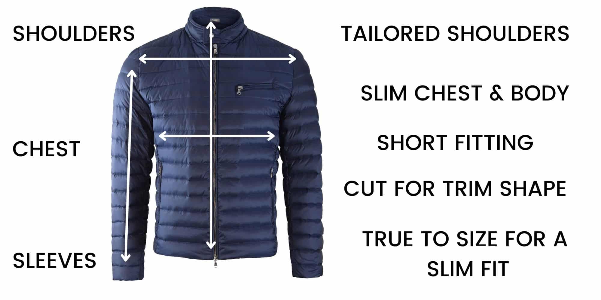 Hackett Casual Jacket Size Guide