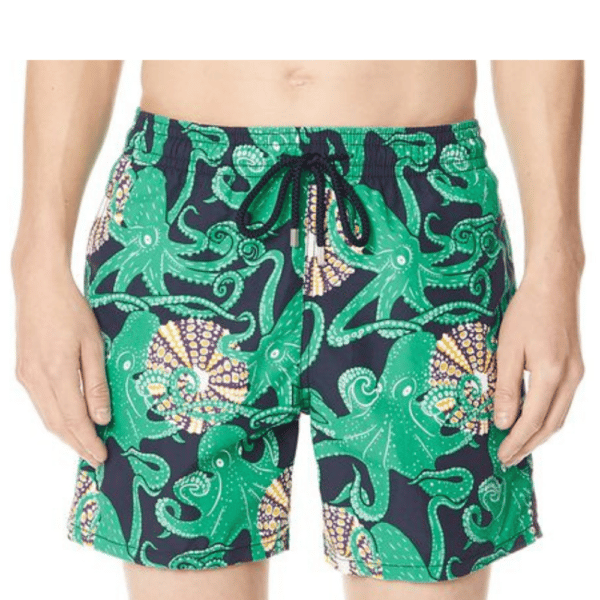 VILEBREQUIN Mens Octopus Swim Shorts in Blue Marine