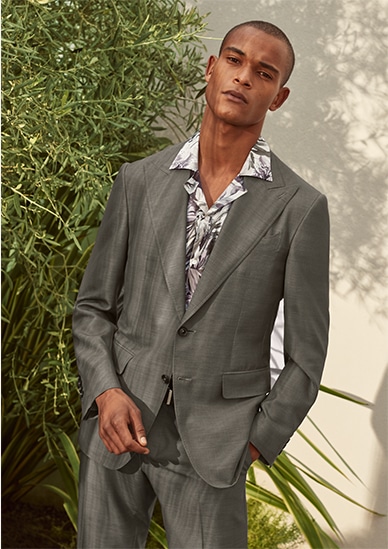 Canali suit SS21 collection