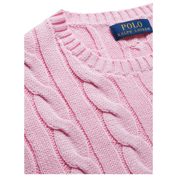 Polo Pink Cable Crew CC