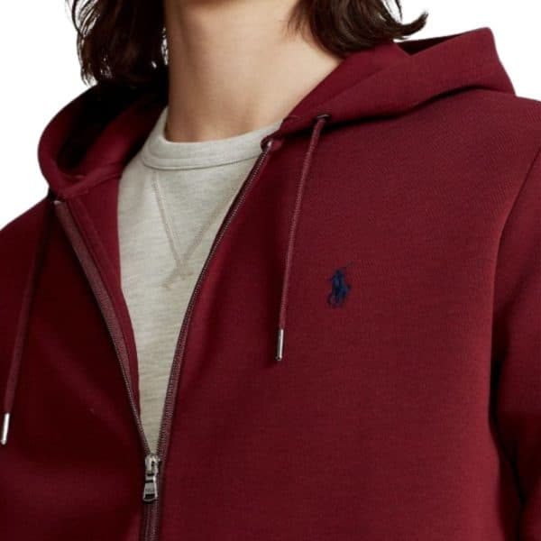 Ralph Lauren Red zip hoodie 2