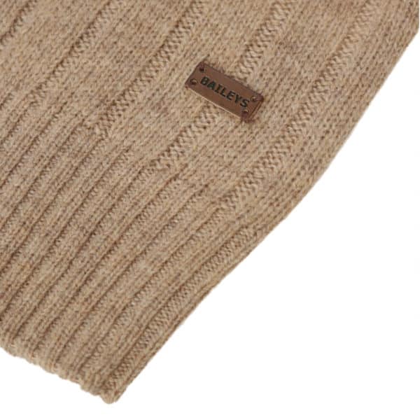 Baileys crew neck jumper beige close up 2