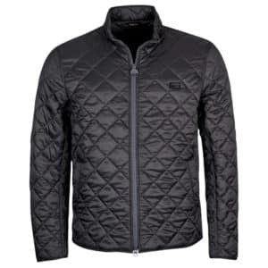 Barbour orders international gear quilted jacket in navy