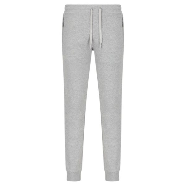 AX Grey Jogger with zip Front