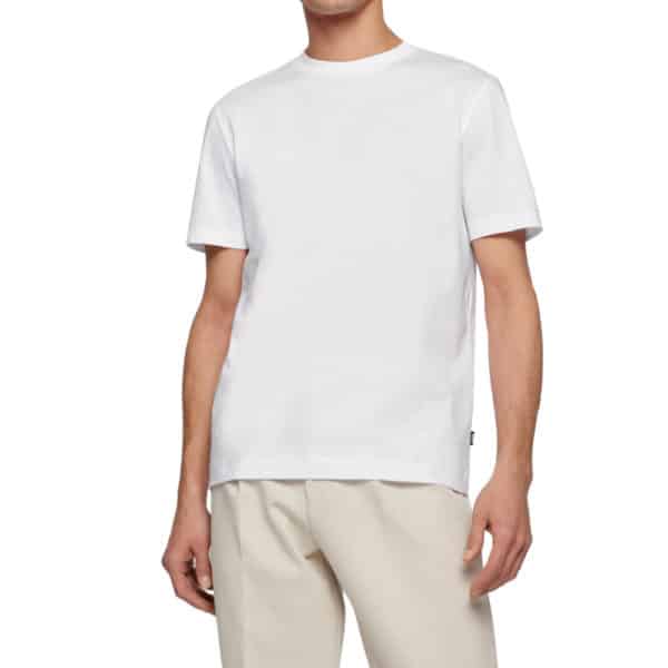 BOSS Thompson T Shirt White Front 1