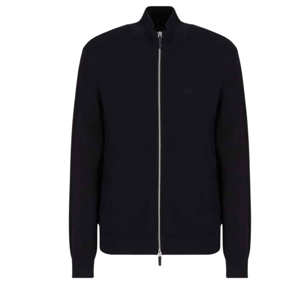 AX Black Full Zip Front