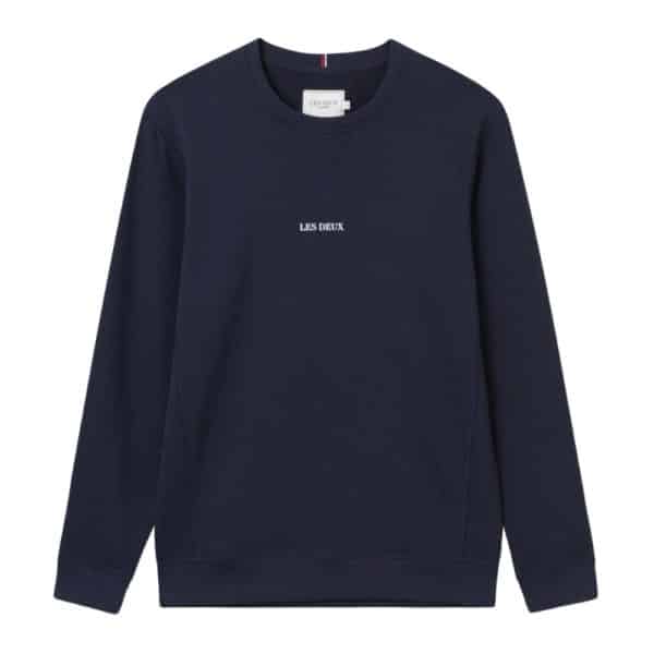 Les Deux Lens NavyWhite Sweatshirt