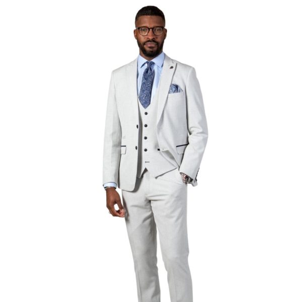 Marc Darcy Bromley Stone Three Piece Suit