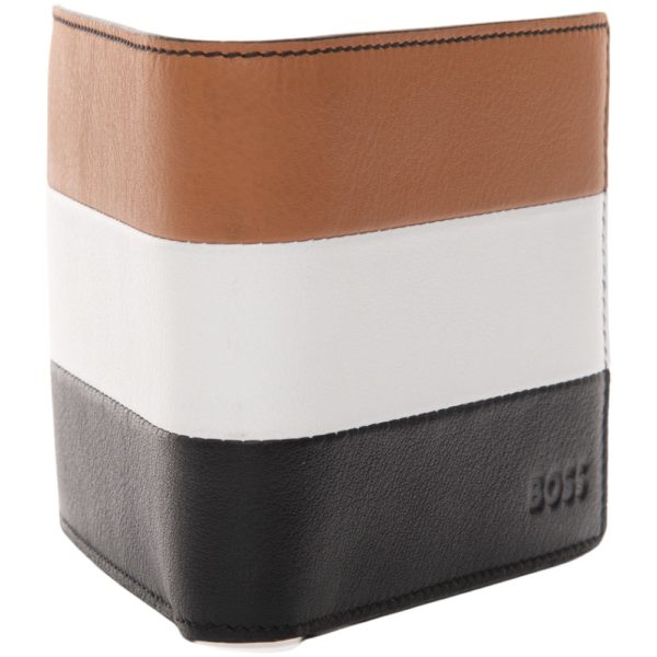 BOSS 3 Stripe Wallet Open back