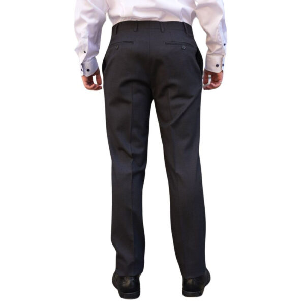 Canali Charcoal Trousers back