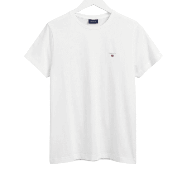 GANT White T 234100 Shirt Front