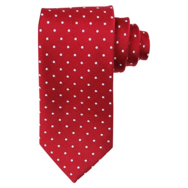 AC Red Vine Dotty Tie