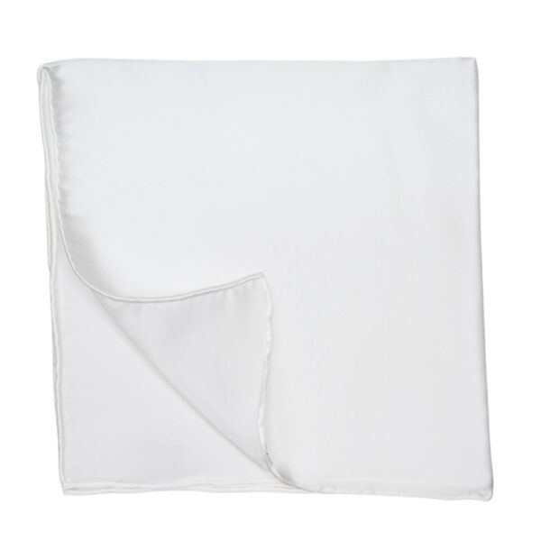 Warwicks White Pocket Squares