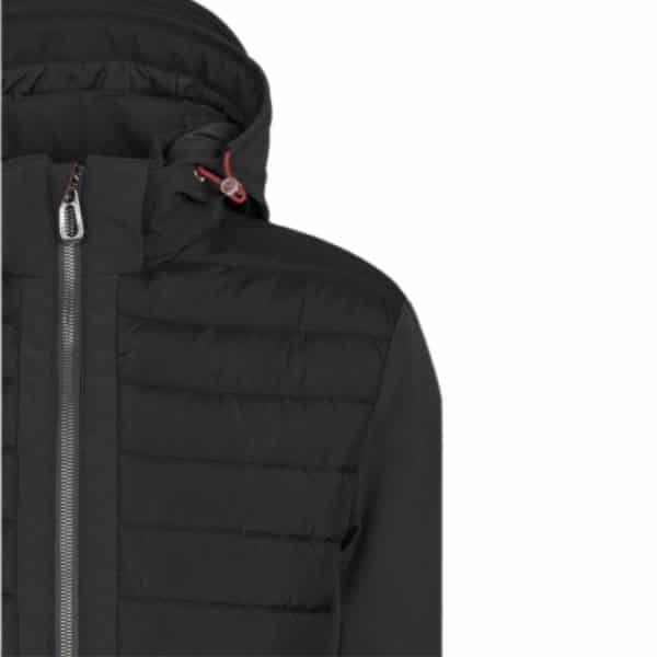 Bugatti Flexcity Hooded Black Puffer Jacket 2