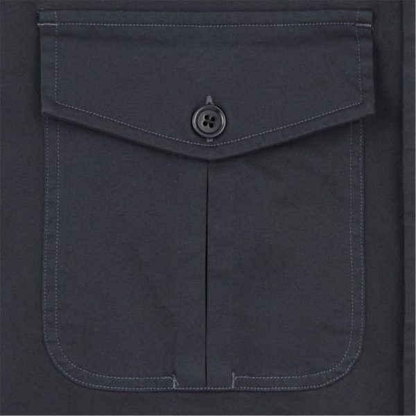 Paul Smith Black Long Sleeve 2 Pocket Casual Overshirt Pocket