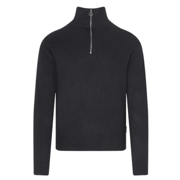 AX Navy Half Zip Front