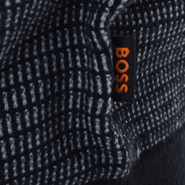 BOSS Avobano Navy Jumper Logo