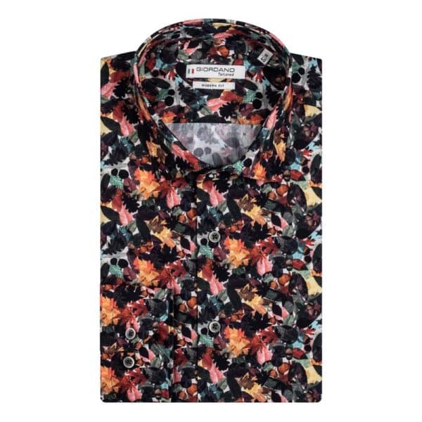 Giordano Maggiore Autumn Leafs Print Multi Shirt