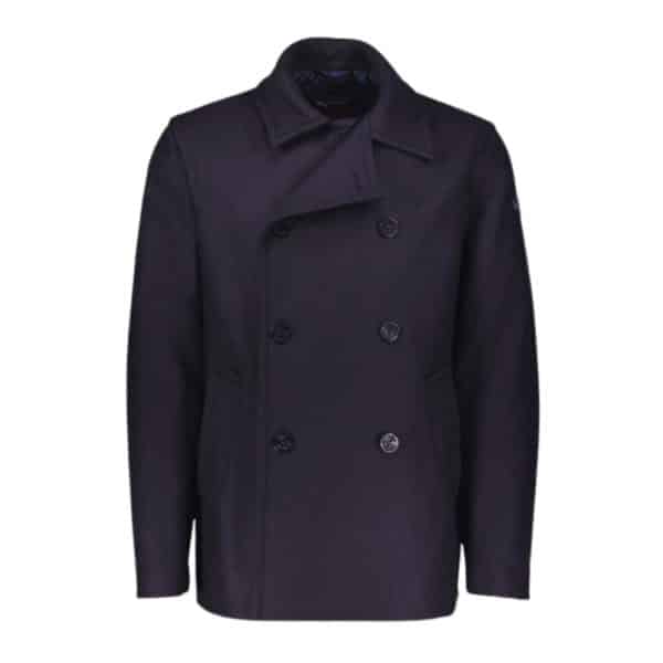 Paul Shark Wool Navy Peacoat