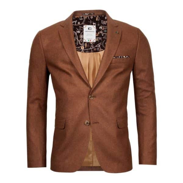 Giordano Robert Brown Twill Jacket