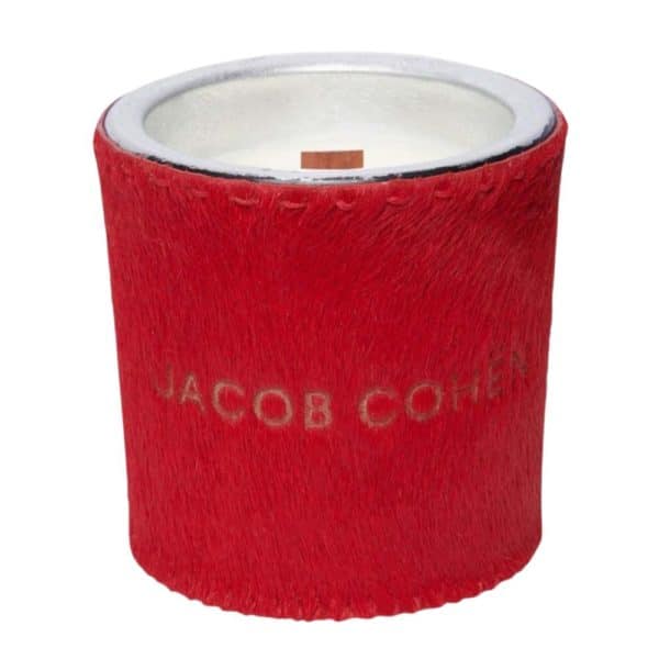 Jacob Cohen Handmade Scented Soy Red Candle