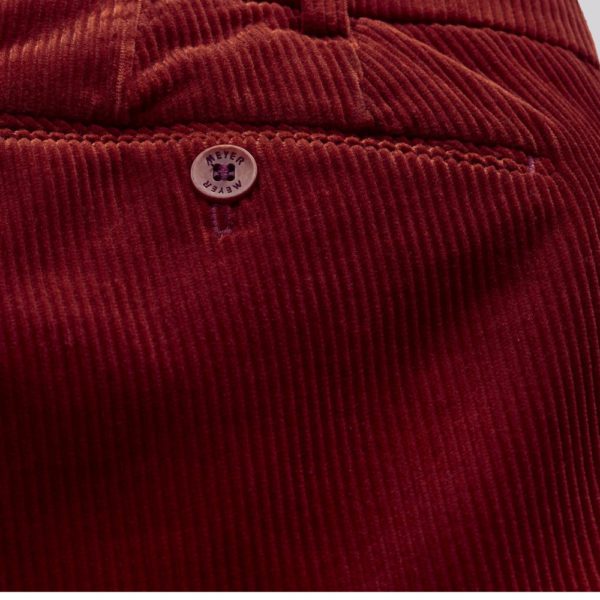 Meyer Burgundy Cords Close