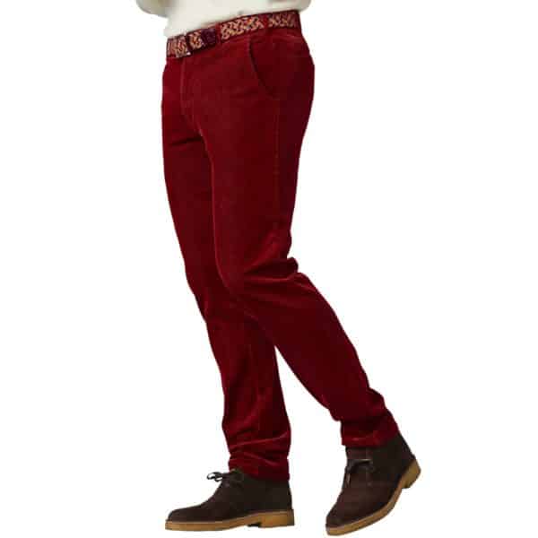 Meyer Burgundy Cords Front