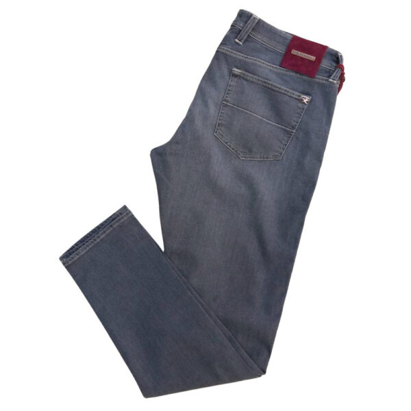 Tramarossa Michelangelo Slim Grey Denim Wash Jeans