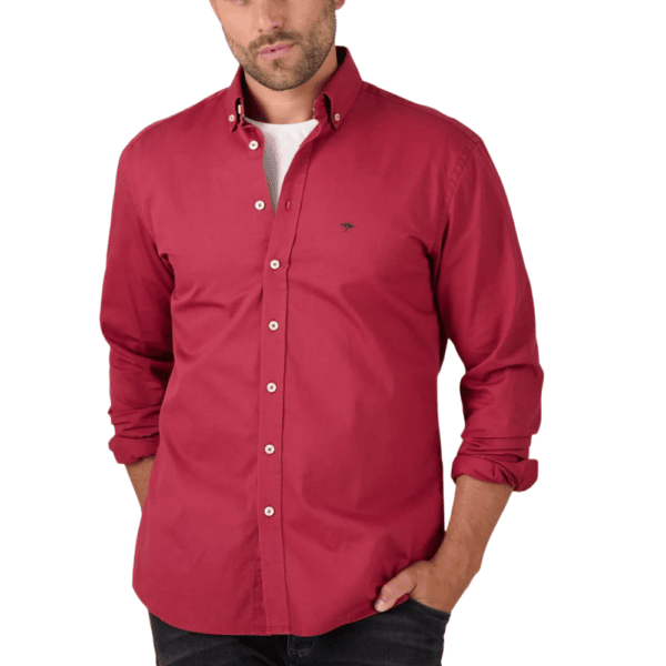 Fynch Hatton Red Shirt Front