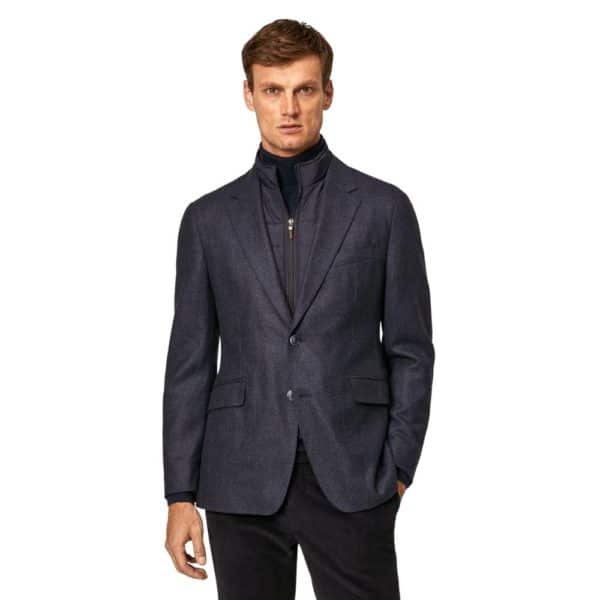 Hackett Pick Pick Detachable Insert Navy Jacket 5