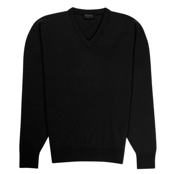 Glenbrae vneck black front