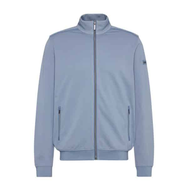 Bugatti Fine Mesh Sky Blue Full Zip