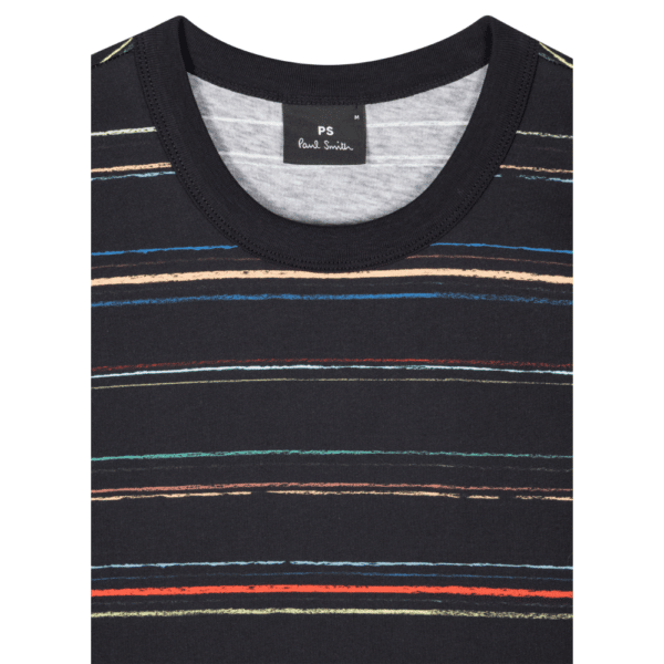 PS SS T Shirt Stripe Close