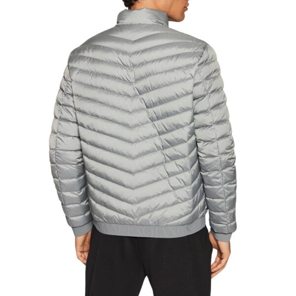 ARMANI EXCHANGE Padded Down Grey Puffer Jacket 2