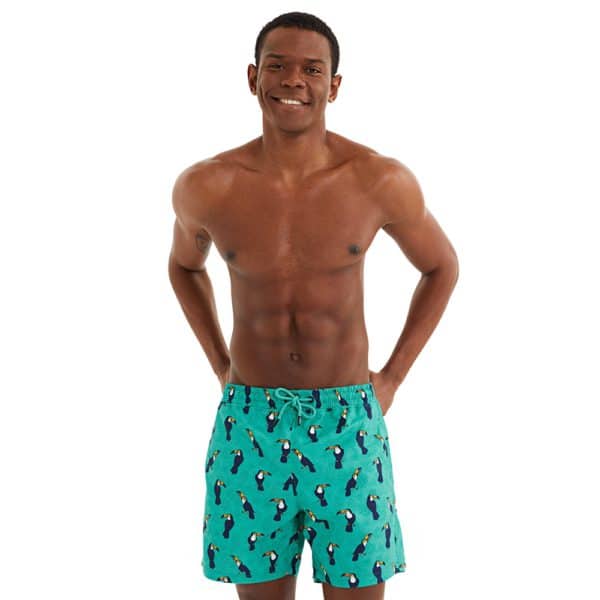 WESTMARK London Parrot Green Swim Shorts