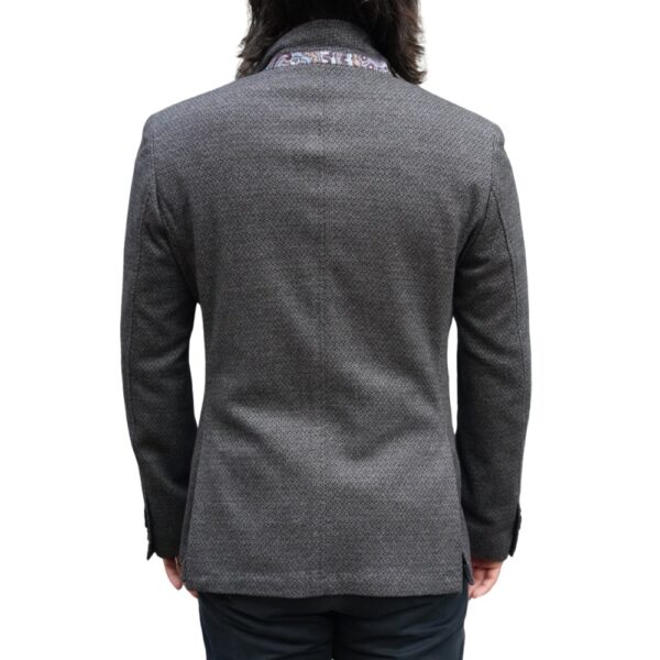 Warwicks Black and Grey Flecked Smart Jacket back