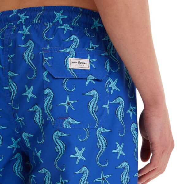 Westmark London Seahorse Blue Swim Shorts Menswearonline 4