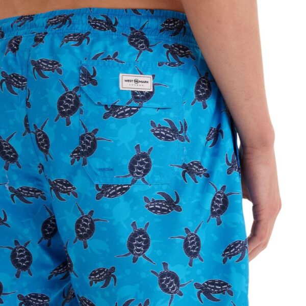 Westmark London Turtle Blue Swim Shorts Menswearonline 3