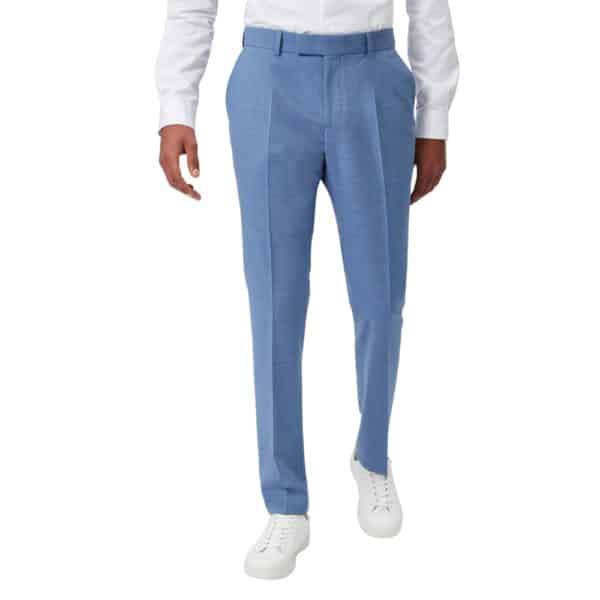 Without Prejudice Kilburn Plain Blue Suit 6