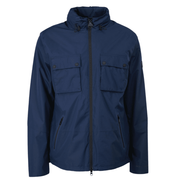 BArbour Obel Navy Front