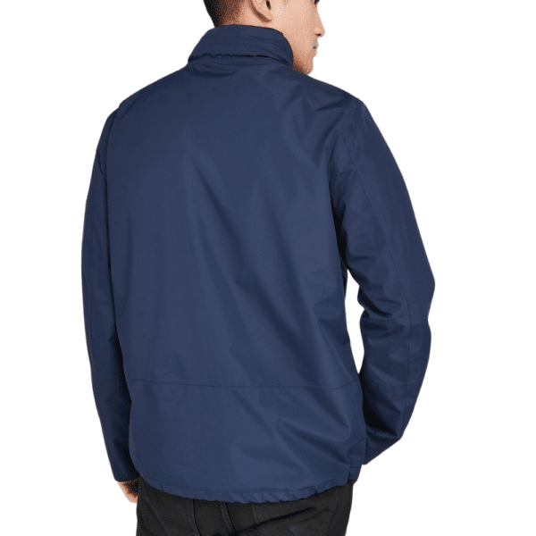 Barbour Obel Navy Rear