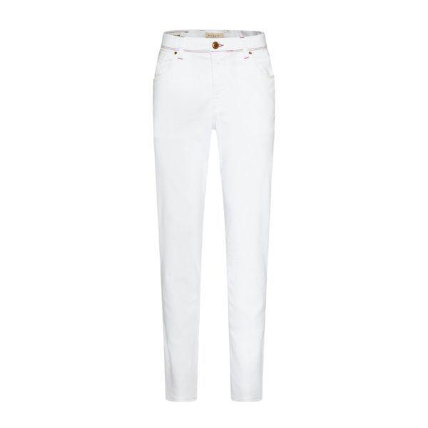 Bugatti Handcraft Stretch White Jeans