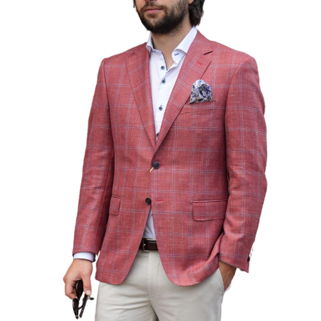 Canali pink jacket