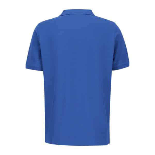Fynch Hatton Cotton Bright Ocean Polo Shirt 2