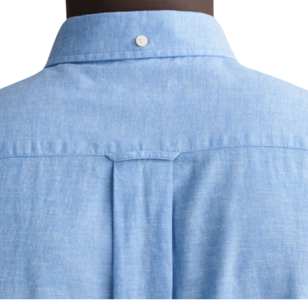 GANT Reg SS Blue SS Shirt rear