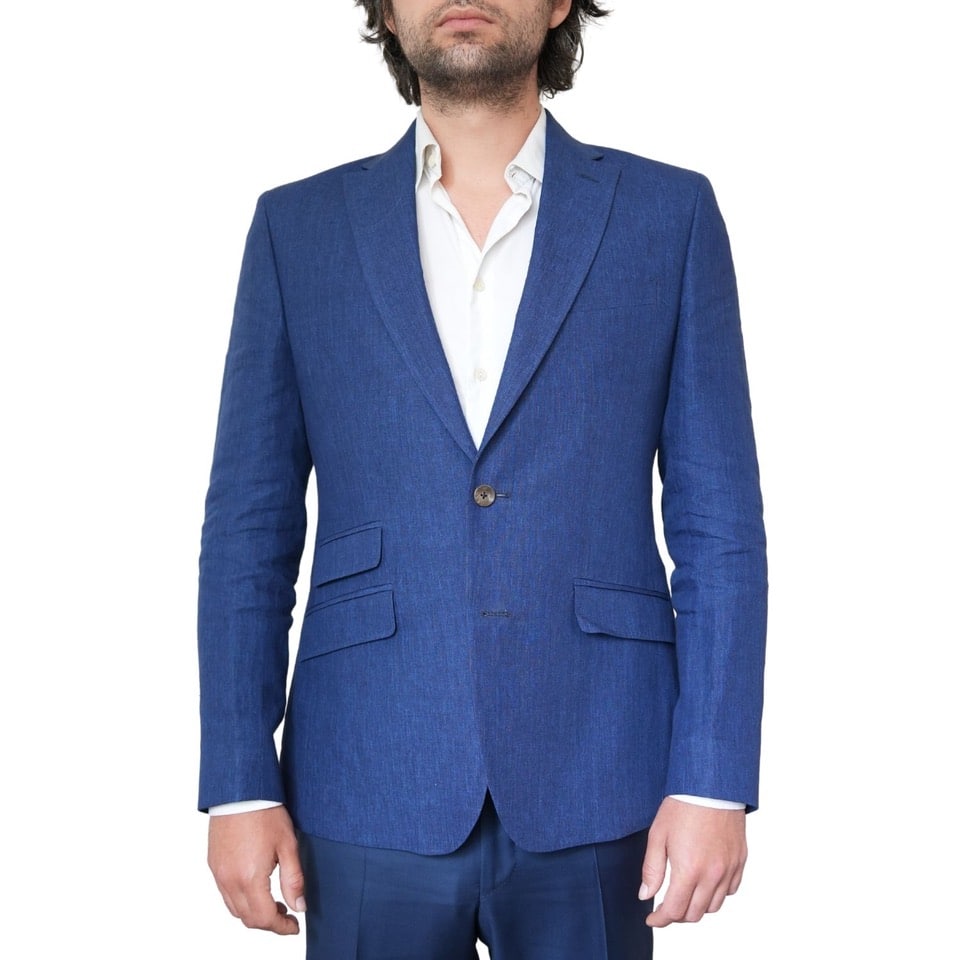 Warwicks Angelico 100 Linen Royal Blue Jacket