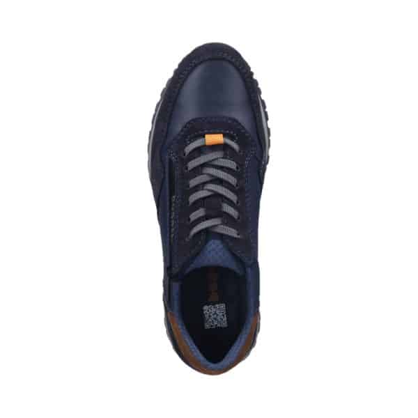 Bugatti Philip Mesh Navy Trainers 5